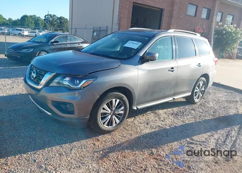 2017 Nissan Pathfinder S/Sv/Sl/Platinum из США, поврежденный, VIN 5N1DR2MM4HC665926